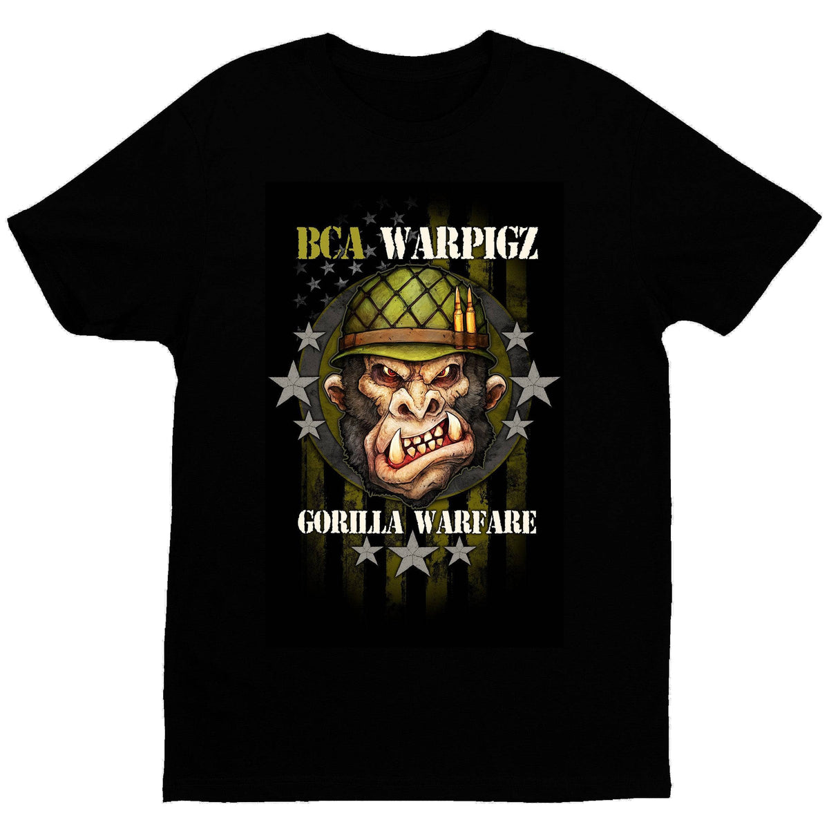 Gorilla Warfare TShirt Black — GDA, Inc.