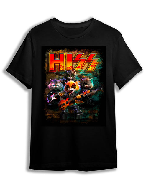 T-Shirt BLK / S Rockin' Hiss Kitties T-Shirt - Black