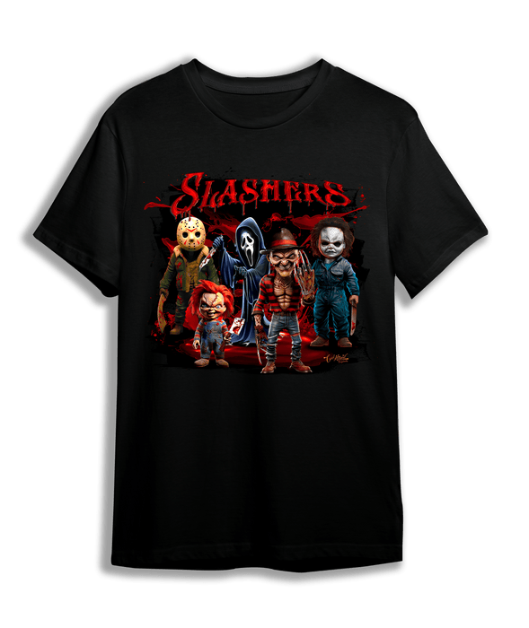 T-Shirt BLK / S Slashers T-Shirt - Black