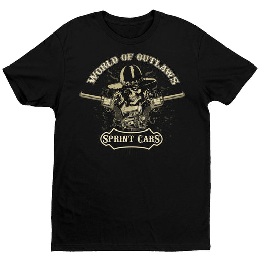 T-Shirt BLK / S World Of Outlaws Gun Emblem T-Shirt - Black