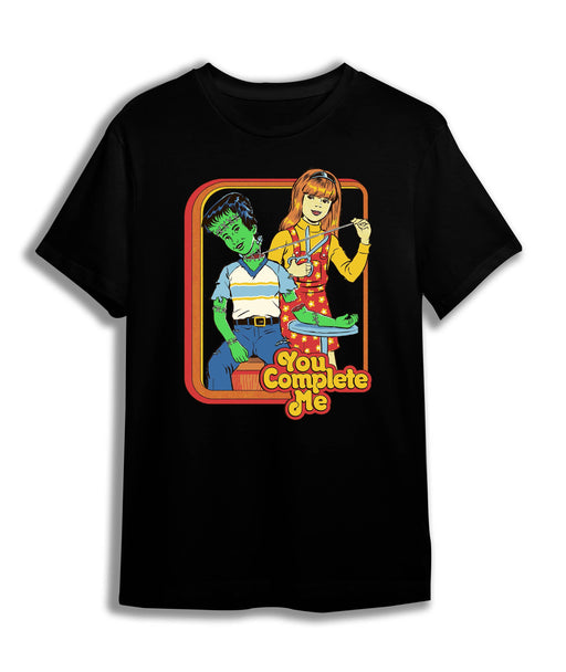 T-Shirt BLK / S You Complete Me T-Shirt - Black