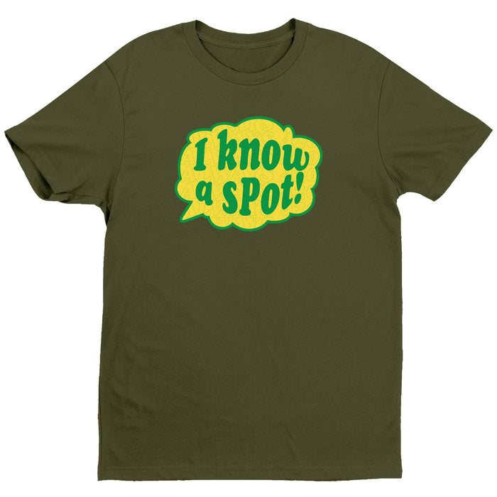 T-Shirt OLV / S I Know A Spot T-Shirt - Olive