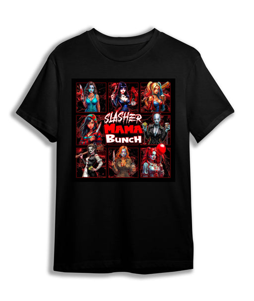 T-Shirt Slasher Mama Bunch T-Shirt - Black