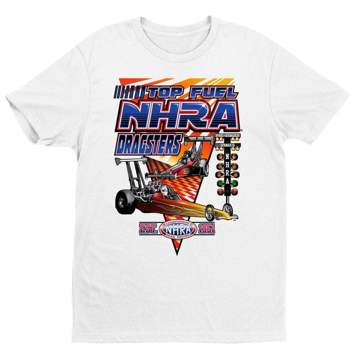T-Shirts NHRA Double Dragsters T-Shirt - White