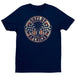 T-Shirts SHELBY American Crossed Flags T-Shirt - Navy