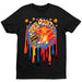 T-Shirt David Bowie Dripping Space Oddity Black T-Shirt