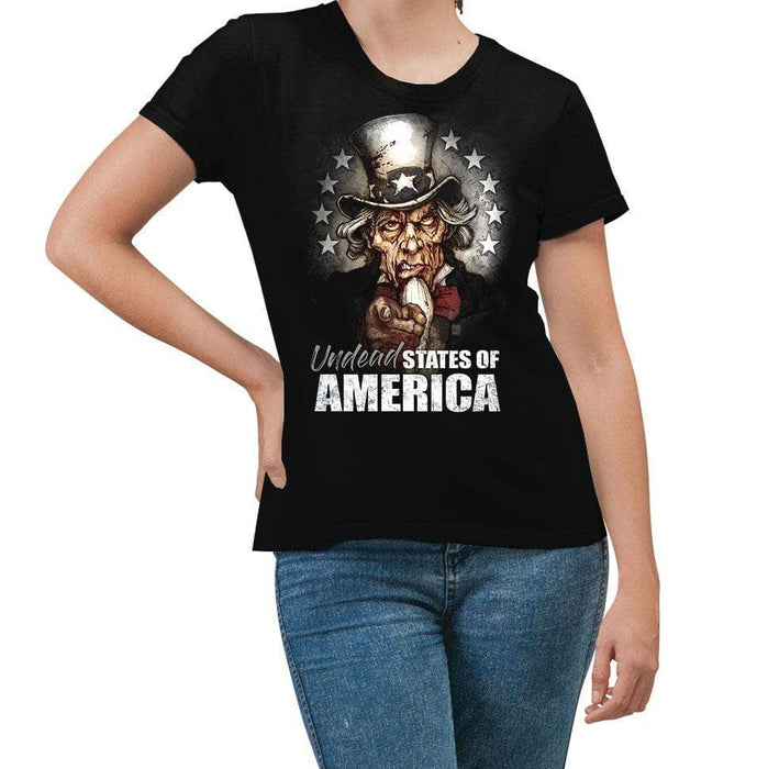 T-Shirt Undead States of America T-Shirt by Big Chris