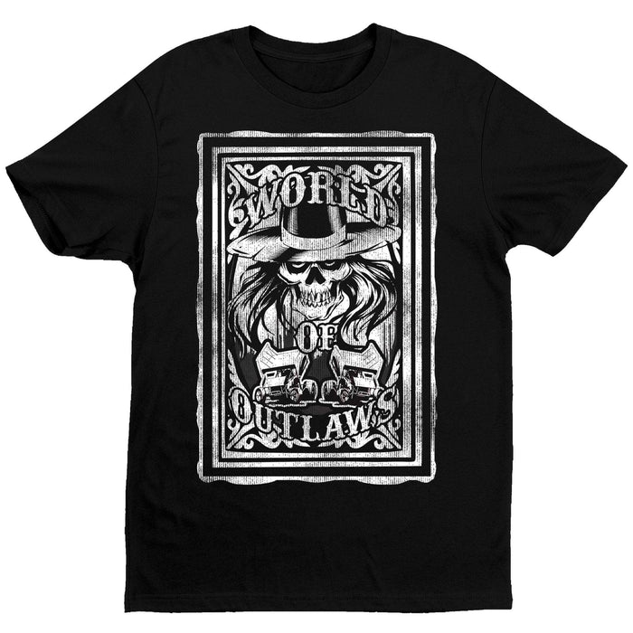 T-Shirts BLK / S World Of Outlaws Playing Card T-Shirt - Black