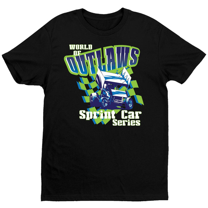 T-Shirts WHT / S Sprint Car Series T-Shirt - Black